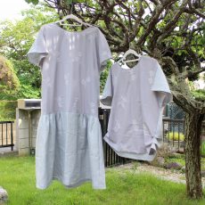 真夏のお洋服は、大人の素敵をプラスしてみました。